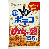 ☆ポテコ・お取り置き分☆ Amazon.co.jp: 東ハト めちゃ盛ポテコうましお味 155g×12袋
